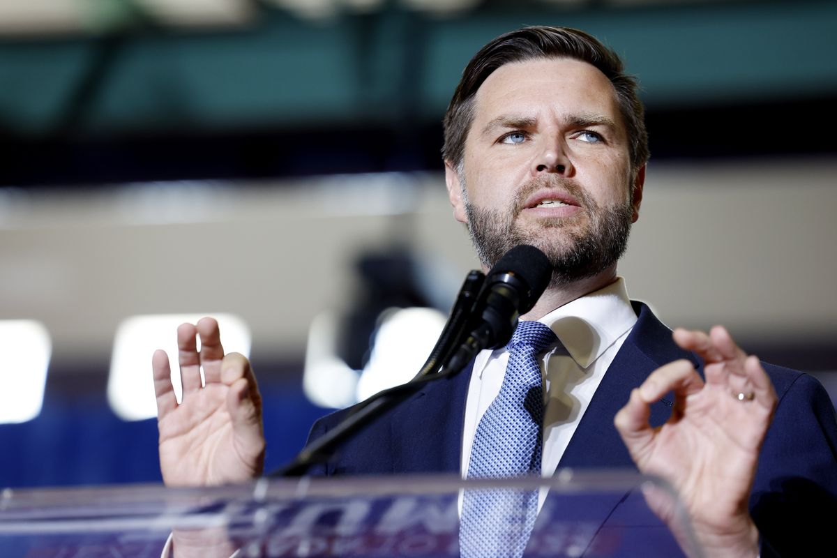 Does JD Vance wear eye makeup? TikTok believes they have found his exact shade