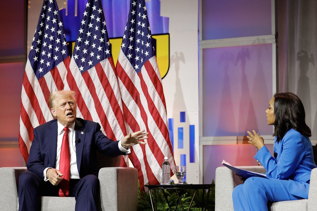 The 6 worst moments from Donald Trump's disastrous NABJ interview