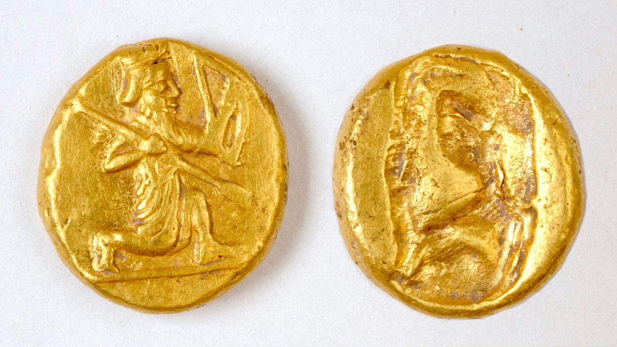 Pot overflowing with gold coins unearthed beneath home in rare discovery
