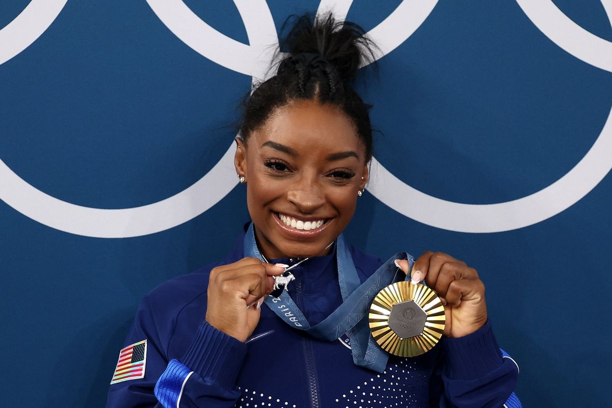 Simone Biles' captures hearts with 'beautiful' comment about her adopted parents