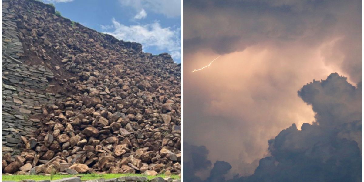 Ancient pyramid collapses in Mexico prompting fears it's a 'sign' from ...
