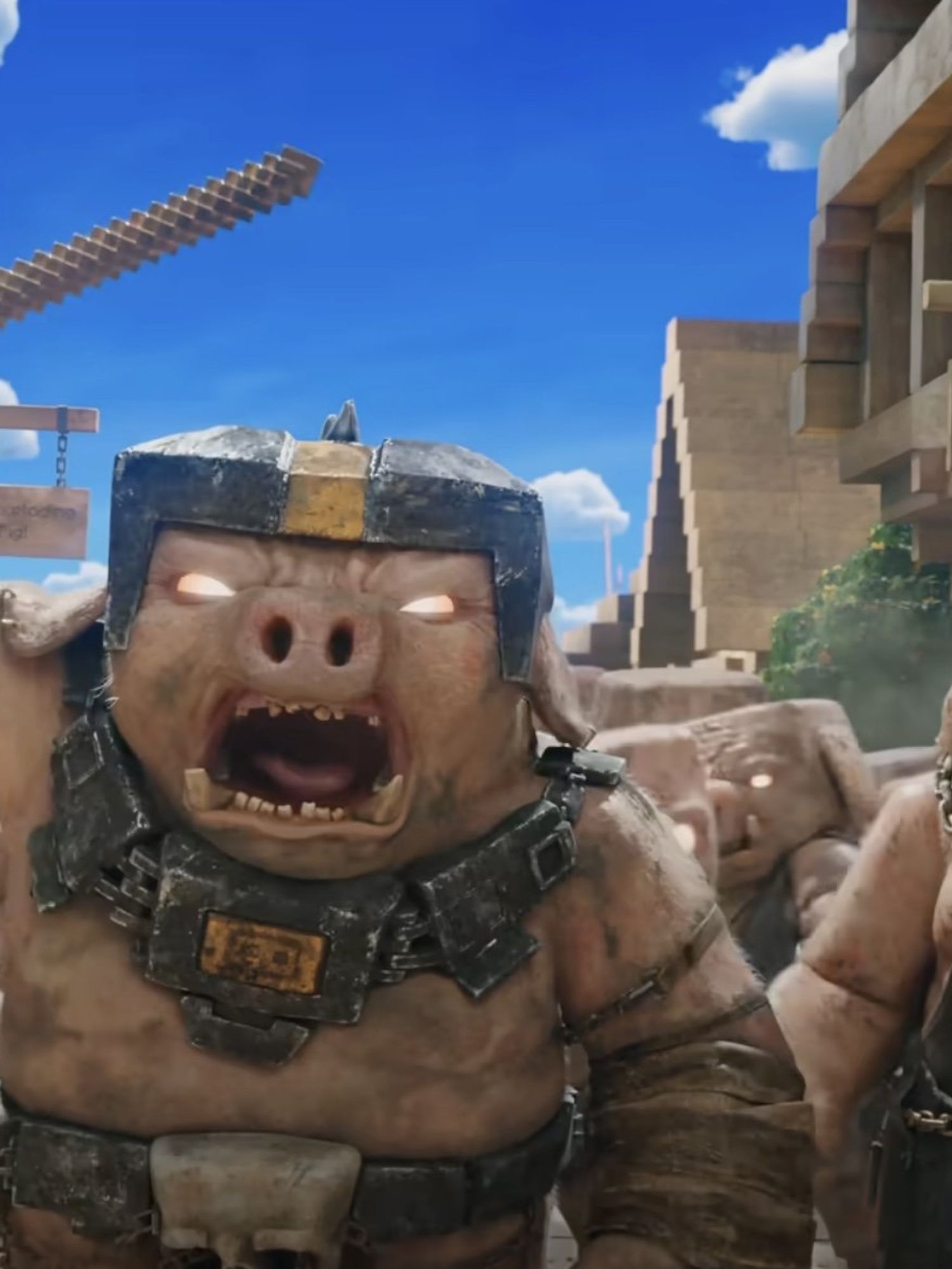 The Minecraft movie trailer is already giving people nightmares