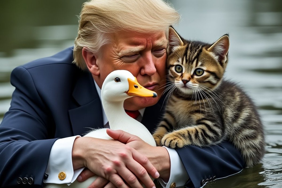 Trump campaign's line on 'migrants eating cats' is proof of how weird they really are