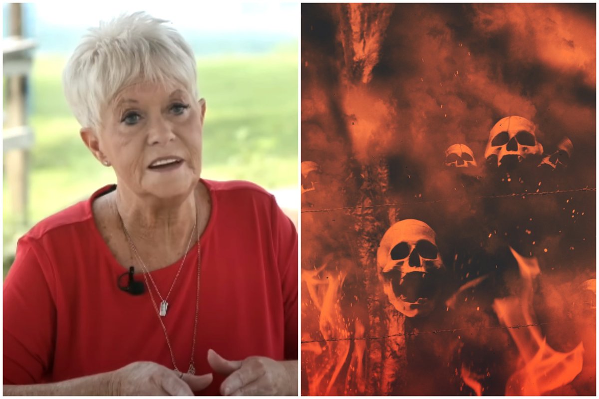 Woman who 'died and visited hell' shares the 'unbearable' horrors she saw