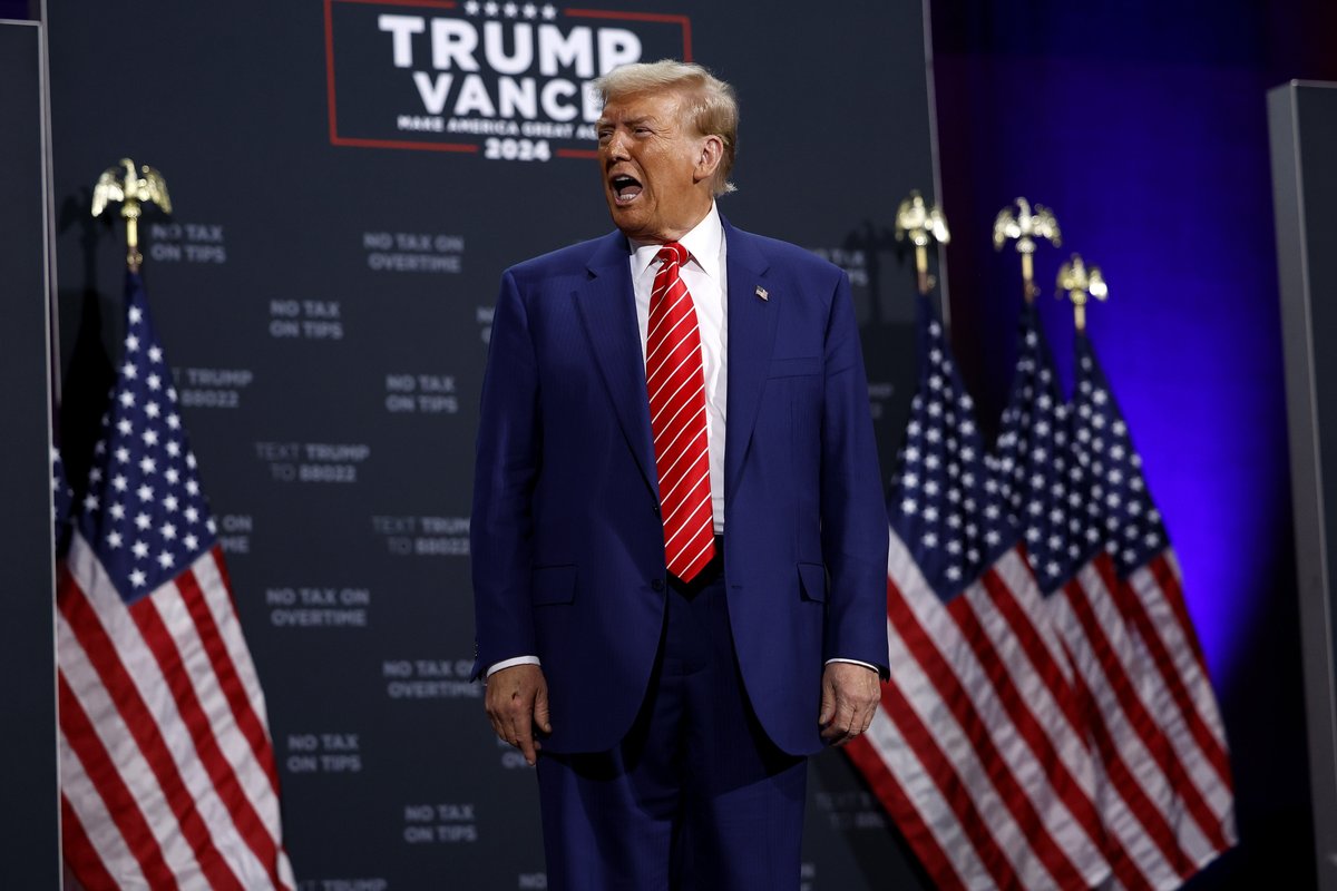 Donald Trump tries to claim he's the 'father of IVF' in front of all-female audience