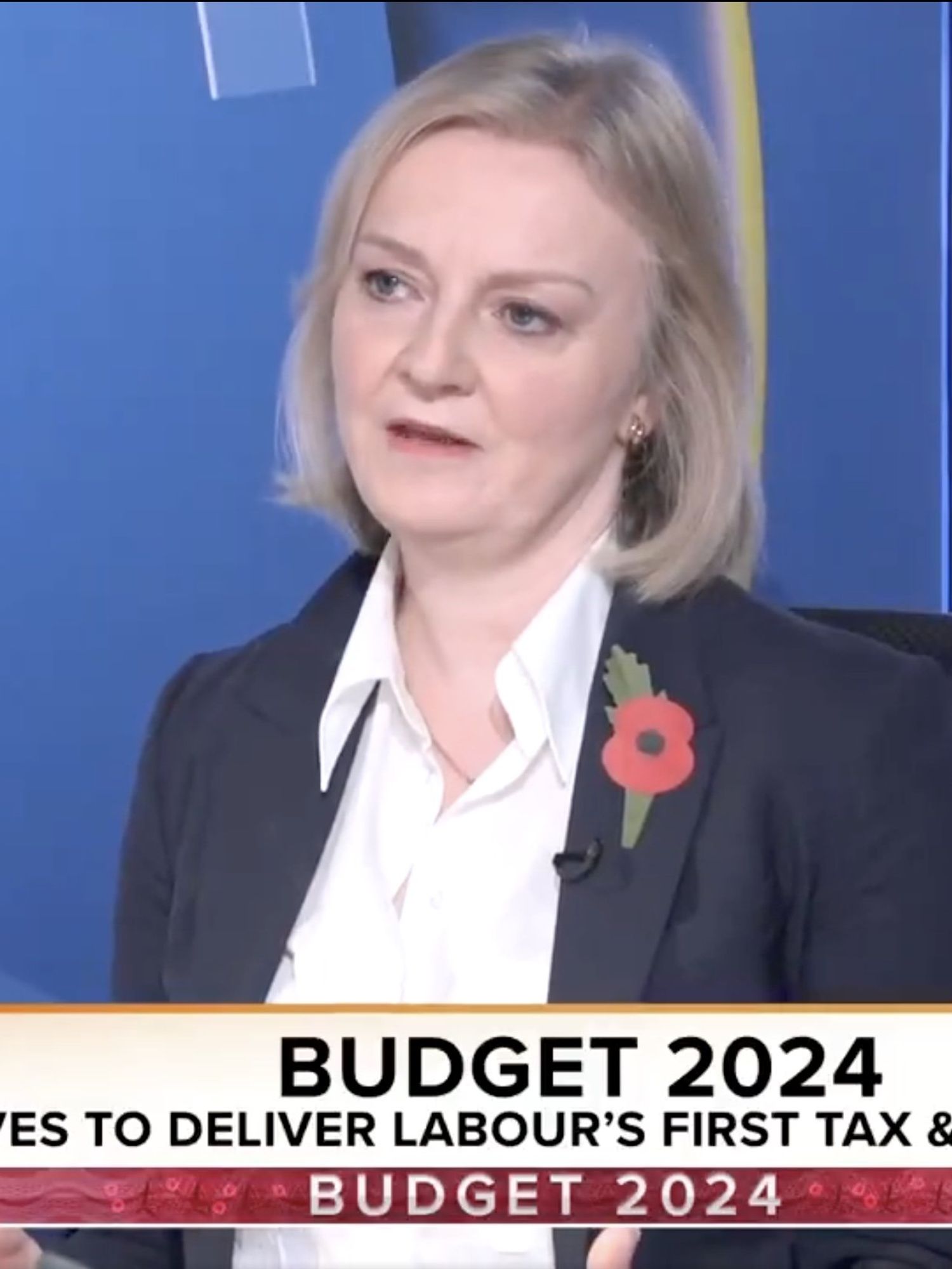 Liz Truss says Labour government budget is 'just the start of the pain' and everyone is making the same joke