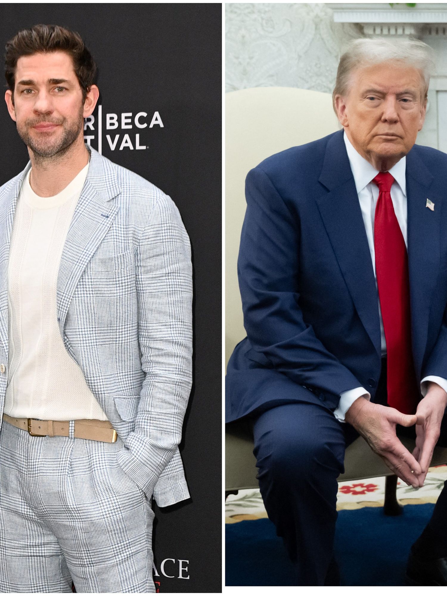 John Krasinski's People's Sexiest Man Alive win is somehow being compared to Trump