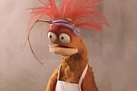 Where is the Orange Muppet ‘Pepe the King Prawn’ awkward meme from?