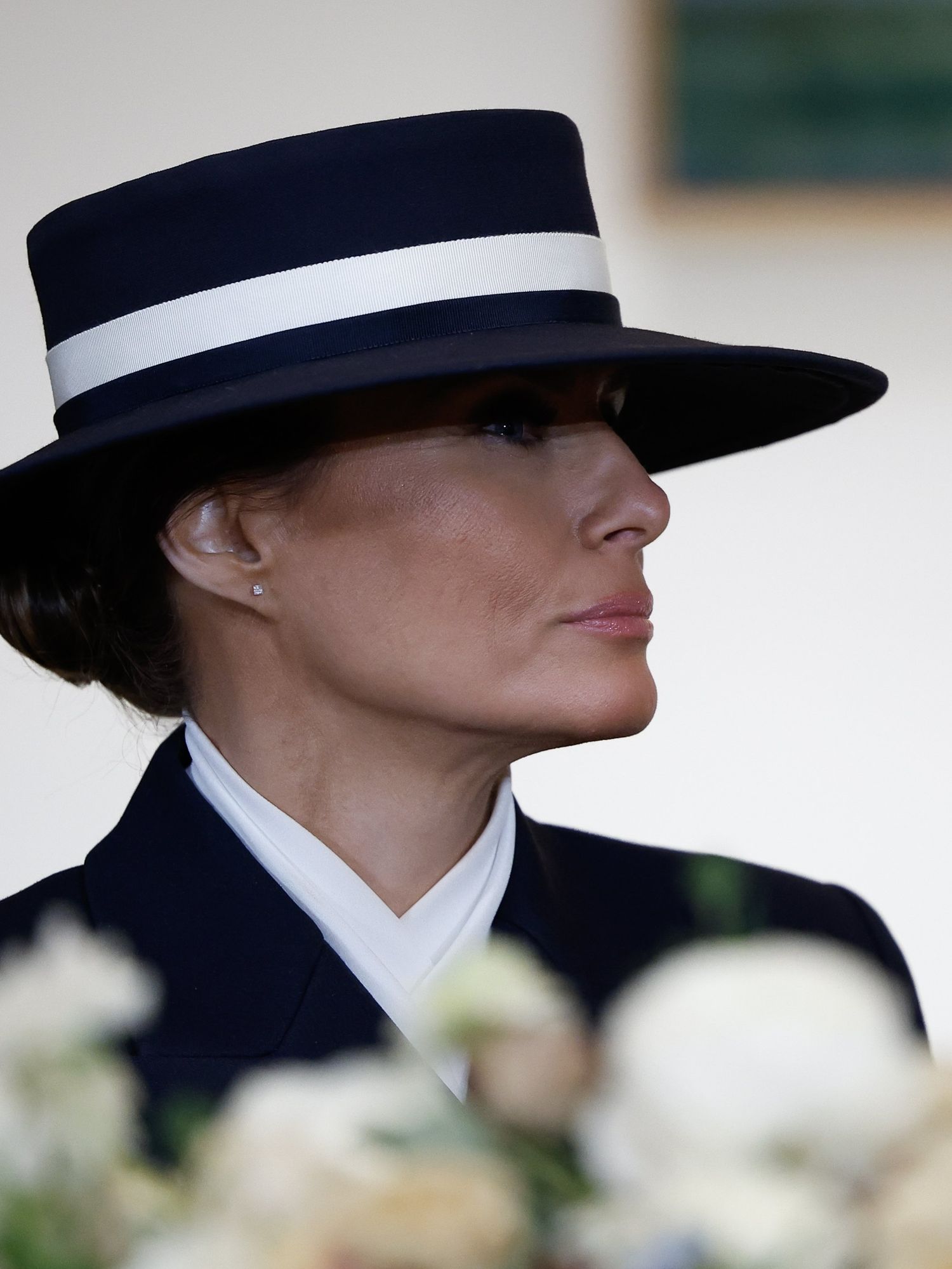 'She's dressed for America's funeral': Melania Trump's hat takes spotlight at inauguration