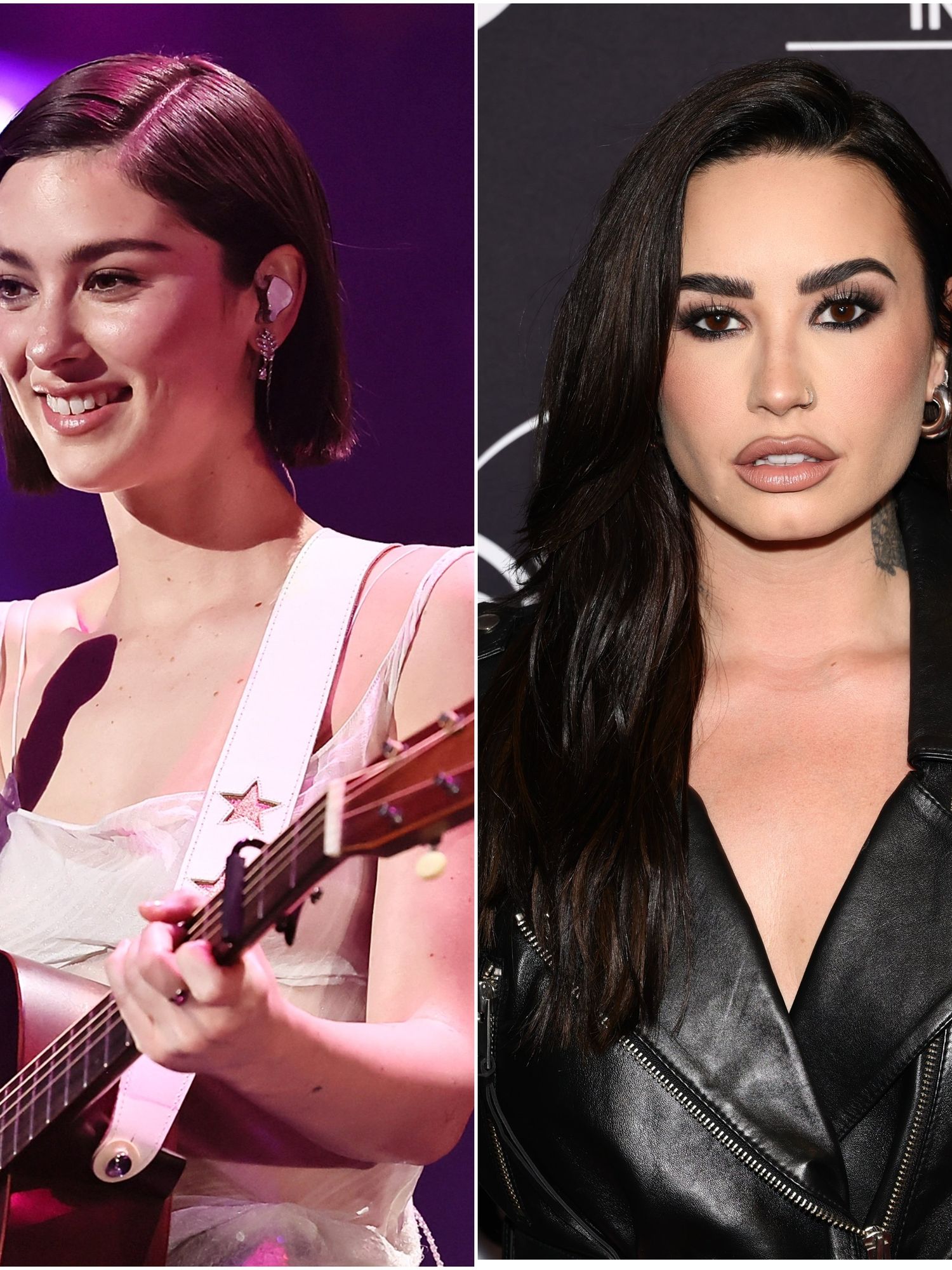 Gracie Abrams and Demi Lovato hit out at Meta after claiming Instagram auto-followed Donald Trump