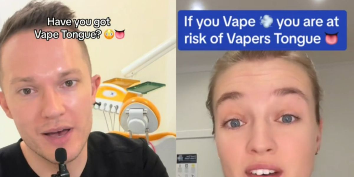 What is 'Vaper's Tongue' and should we be worried about it? | indy100 What is 'Vaper's Tongue' and should we be worried about it? | indy100