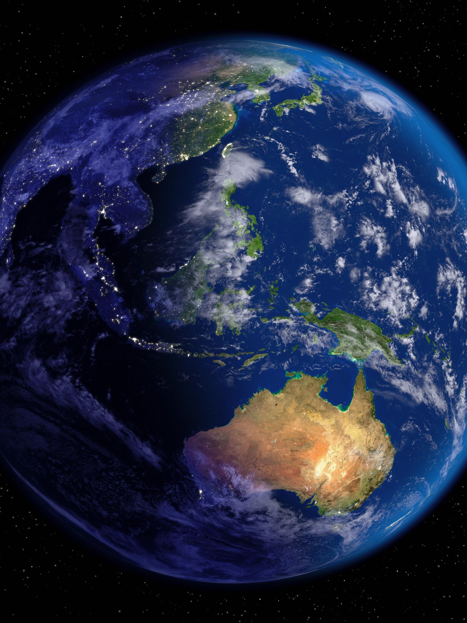 Two continents are on a collision course which would reshape the planet