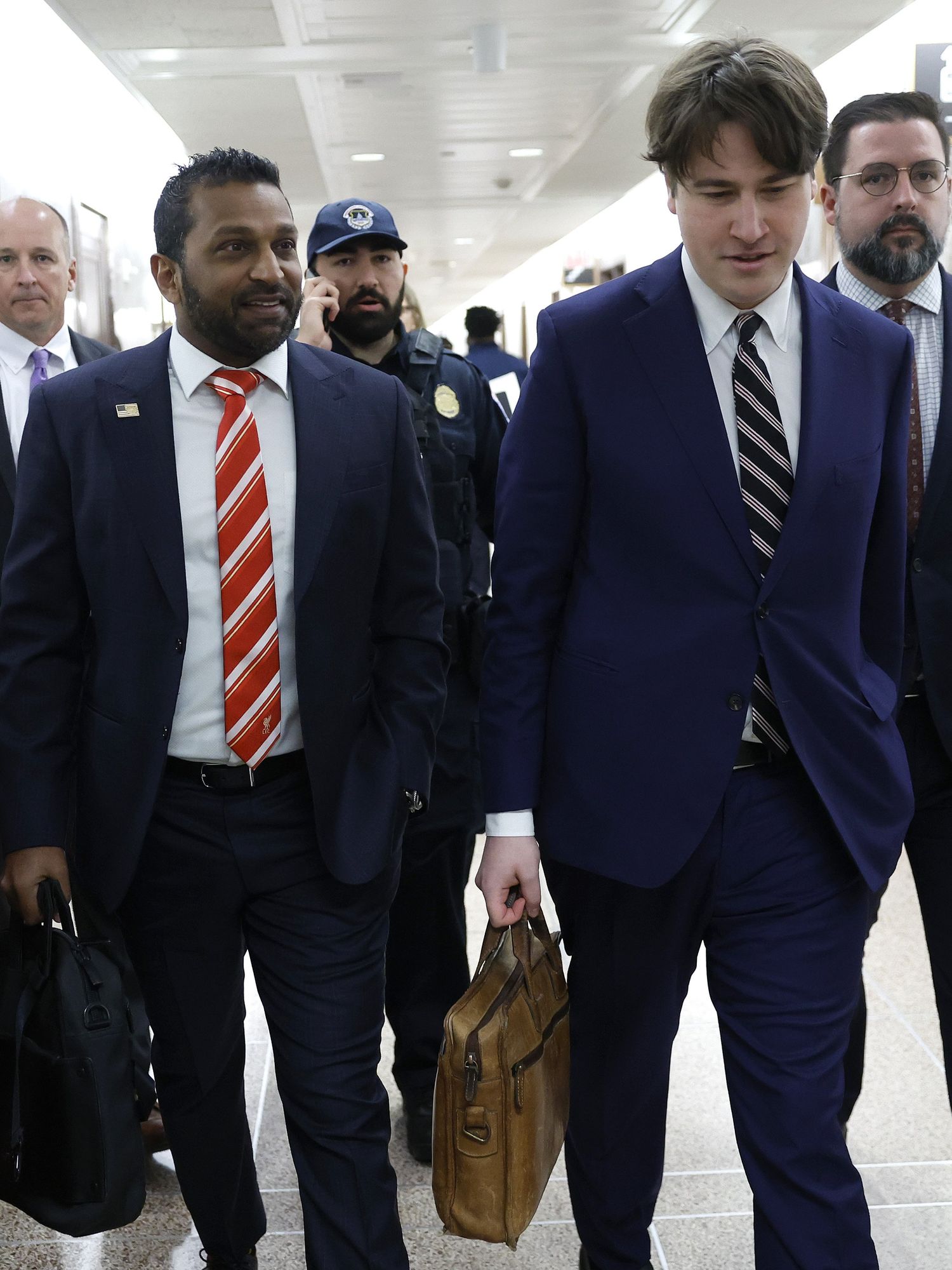 FBI director Kash Patel spotted wearing tie of famous English football club