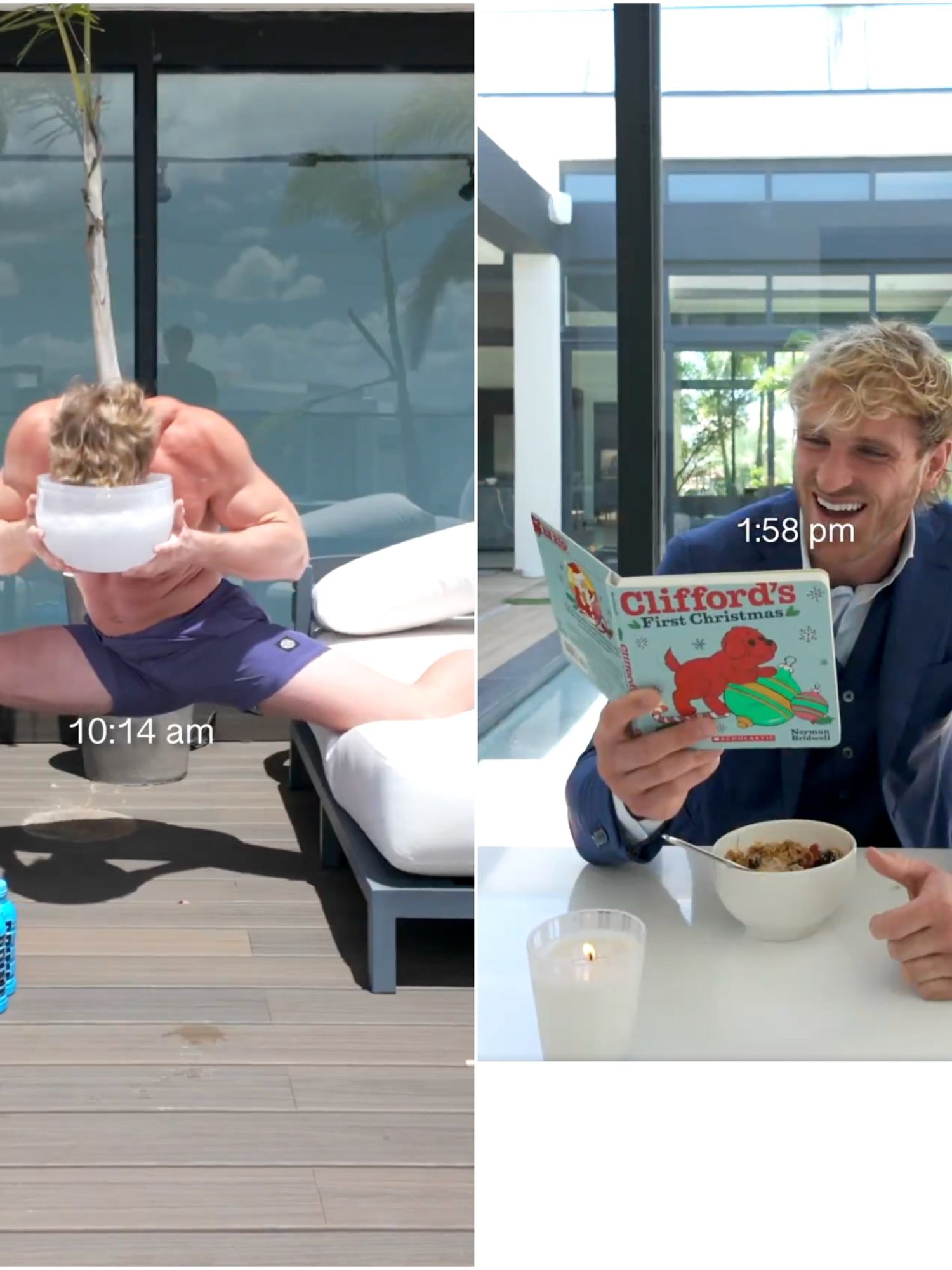 Logan Paul's hilarious Ashton Hall morning routine parody is the best thing you'll see today