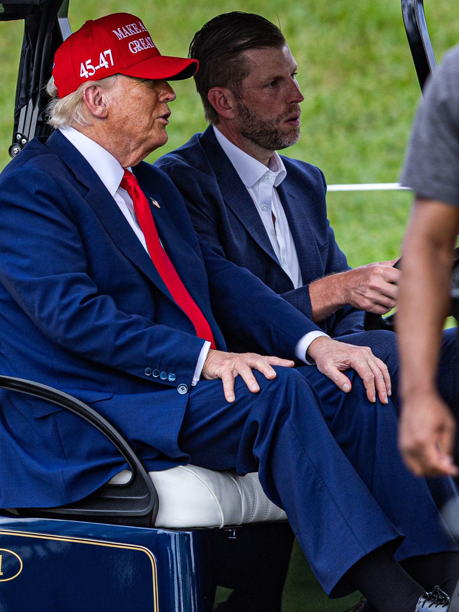 Trump accused of ‘collapsing economy then skipping honoring US soldiers' to host golf tournament