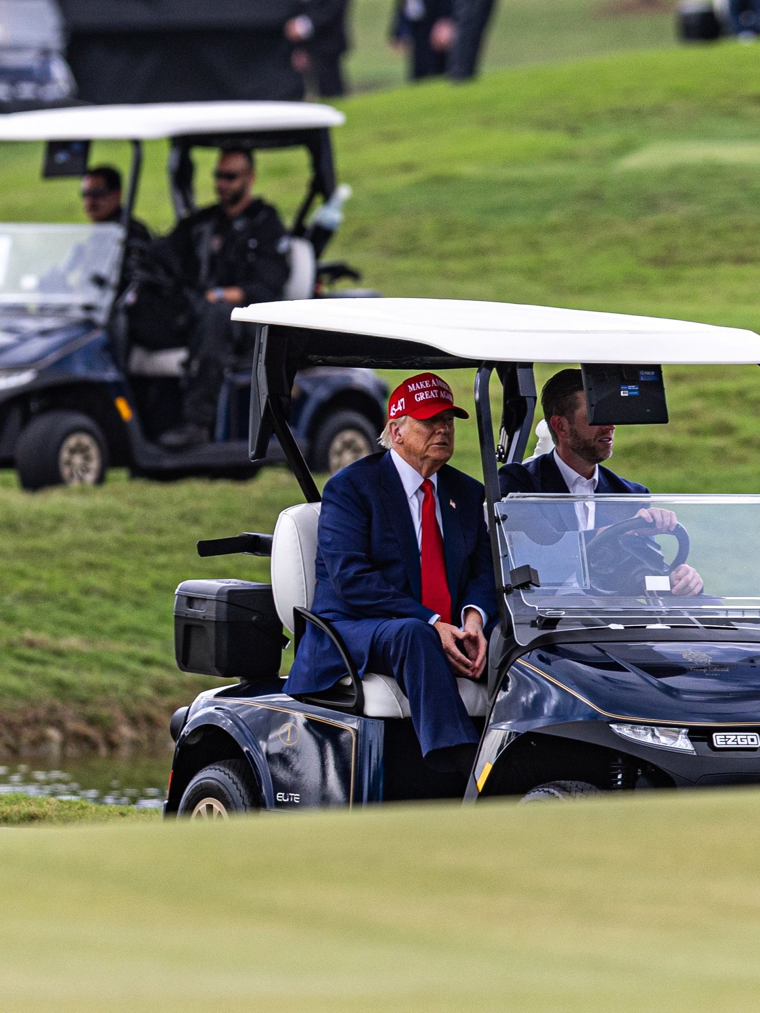 White House issues official statement on Donald Trump's golfing, sparking North Korea comparisons
