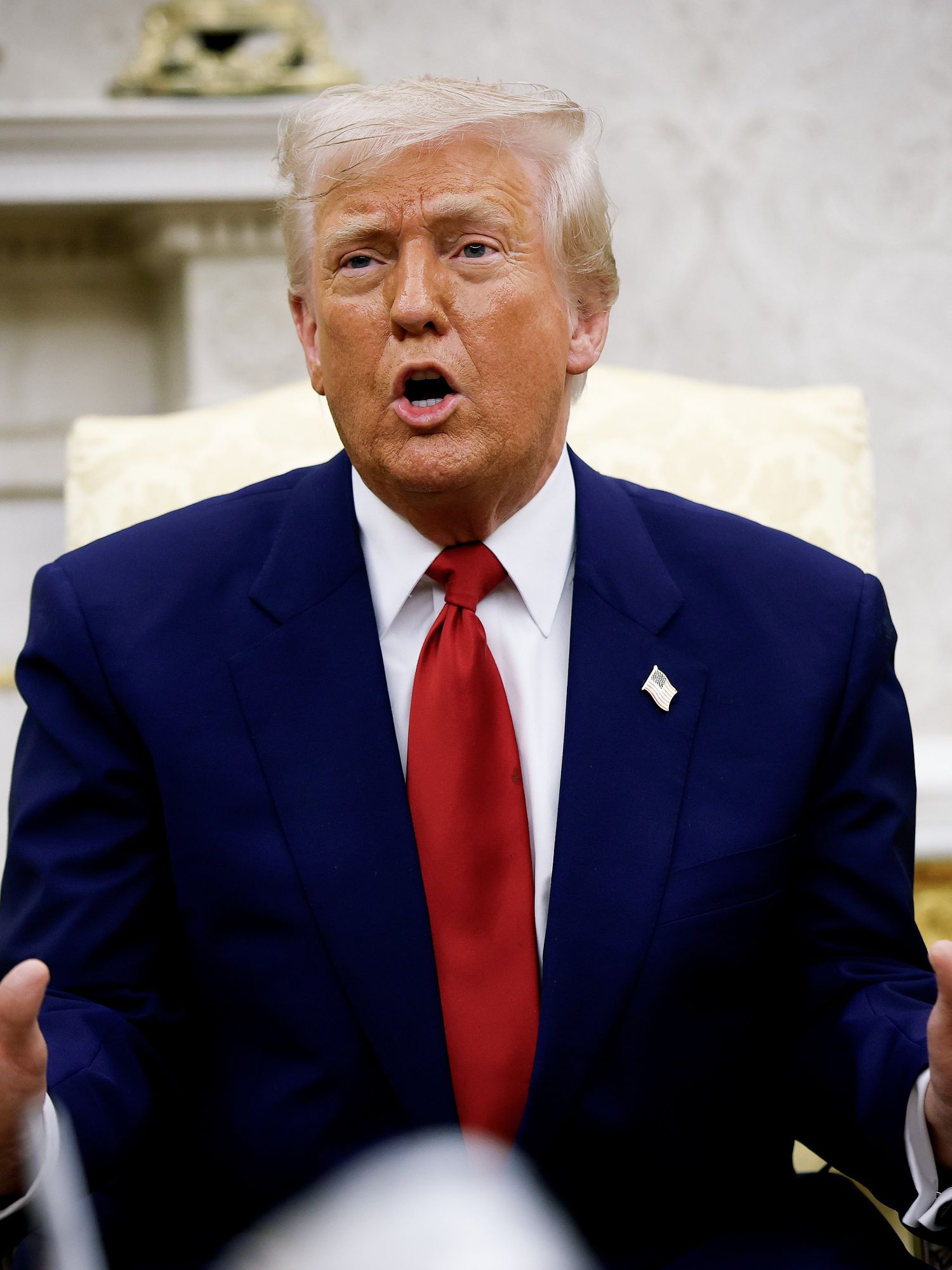 Donald Trump says tariff U-Turn drawn up without lawyers 'from our hearts'