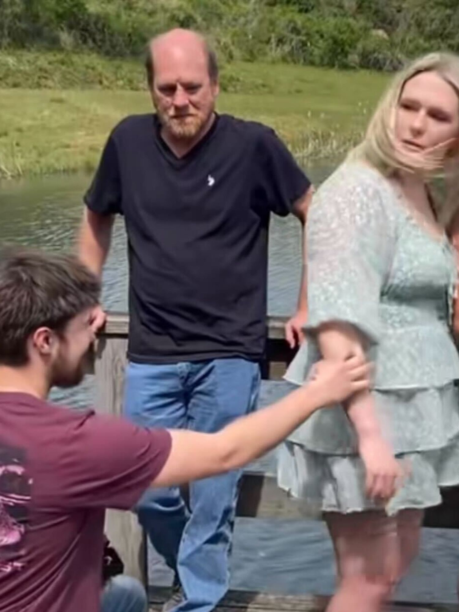 Couple break silence over 'awkward' TikTok viral proposal