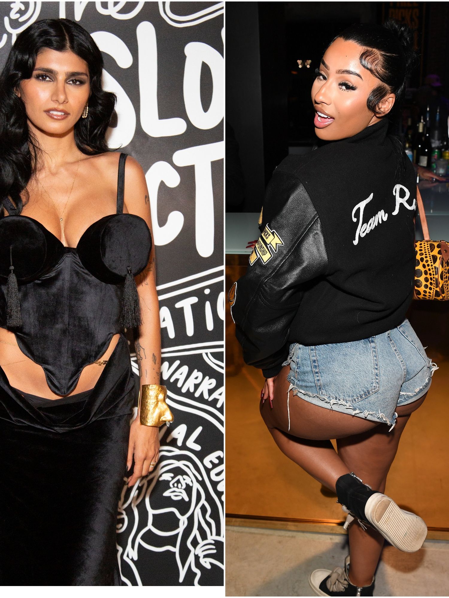 Mia Khalifa requested the internet photoshop Rubi Rose's Cybertruck picture - and it became an instant meme