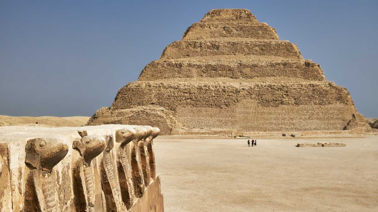 Ancient Egyptians used ‘volcano fashion’ and incredible machines to build pyramids
