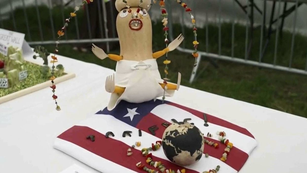 Trump and a papal ‘Cornclave’ featured in this unusual contest and people can't get enough