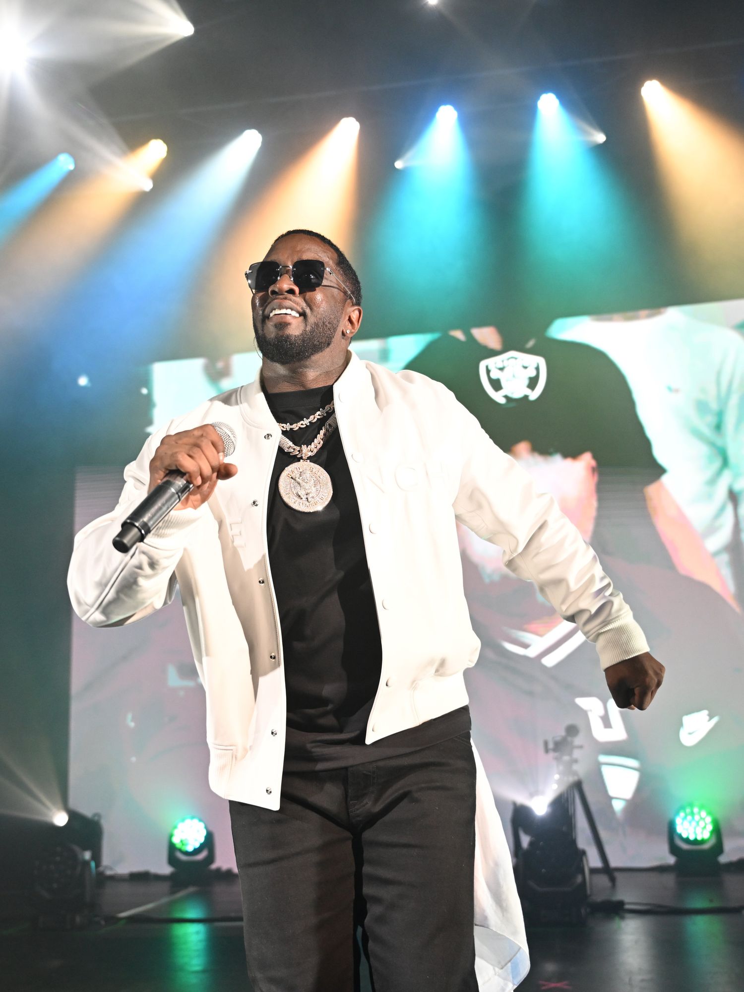 Diddy supporters criticised for pouring baby oil over themselves following verdict