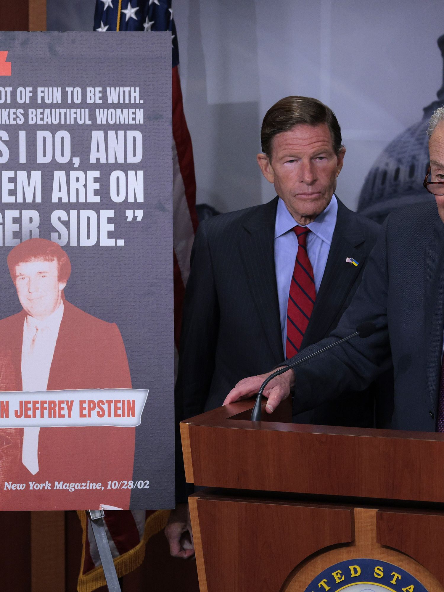 Democrats seek release of the Epstein files by invoking centuries old law