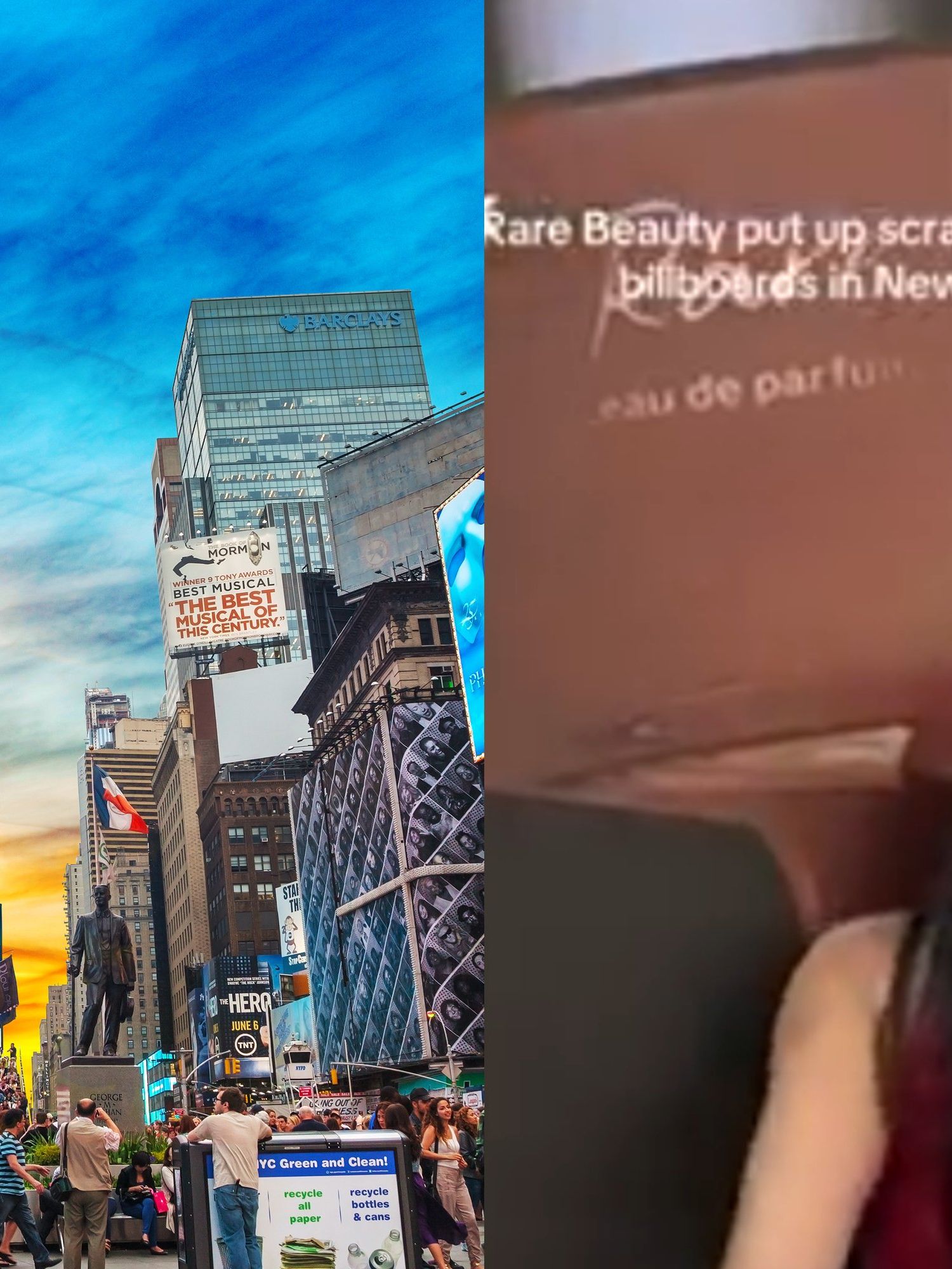 This is why everyone in New York is sniffing billboards right now