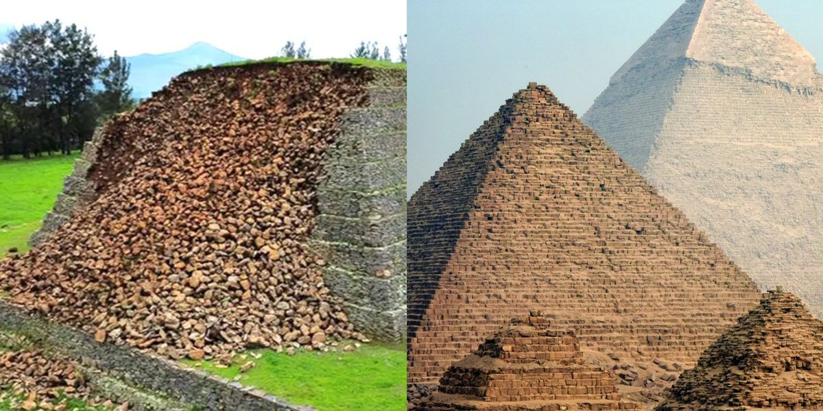 Ancient pyramid crumbling into rubble called a 'bad omen' | indy100