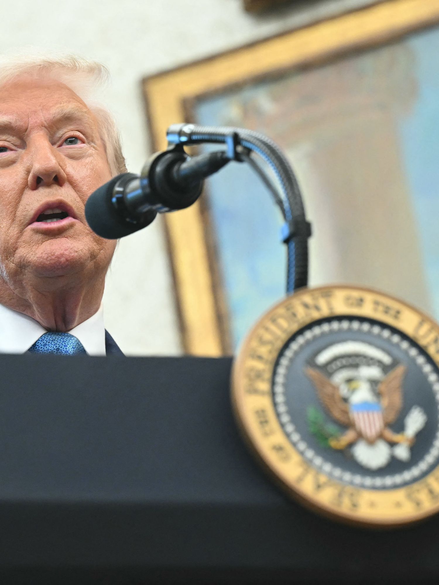 Trump criticised online over ‘petty’ White House change