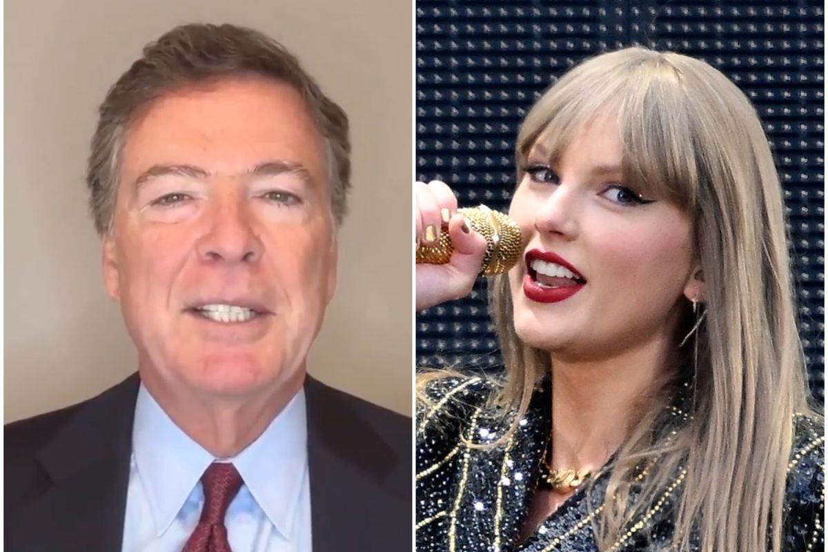 Former FBI Director James Comey confesses he's a massive Swiftie - and MAGA are furious