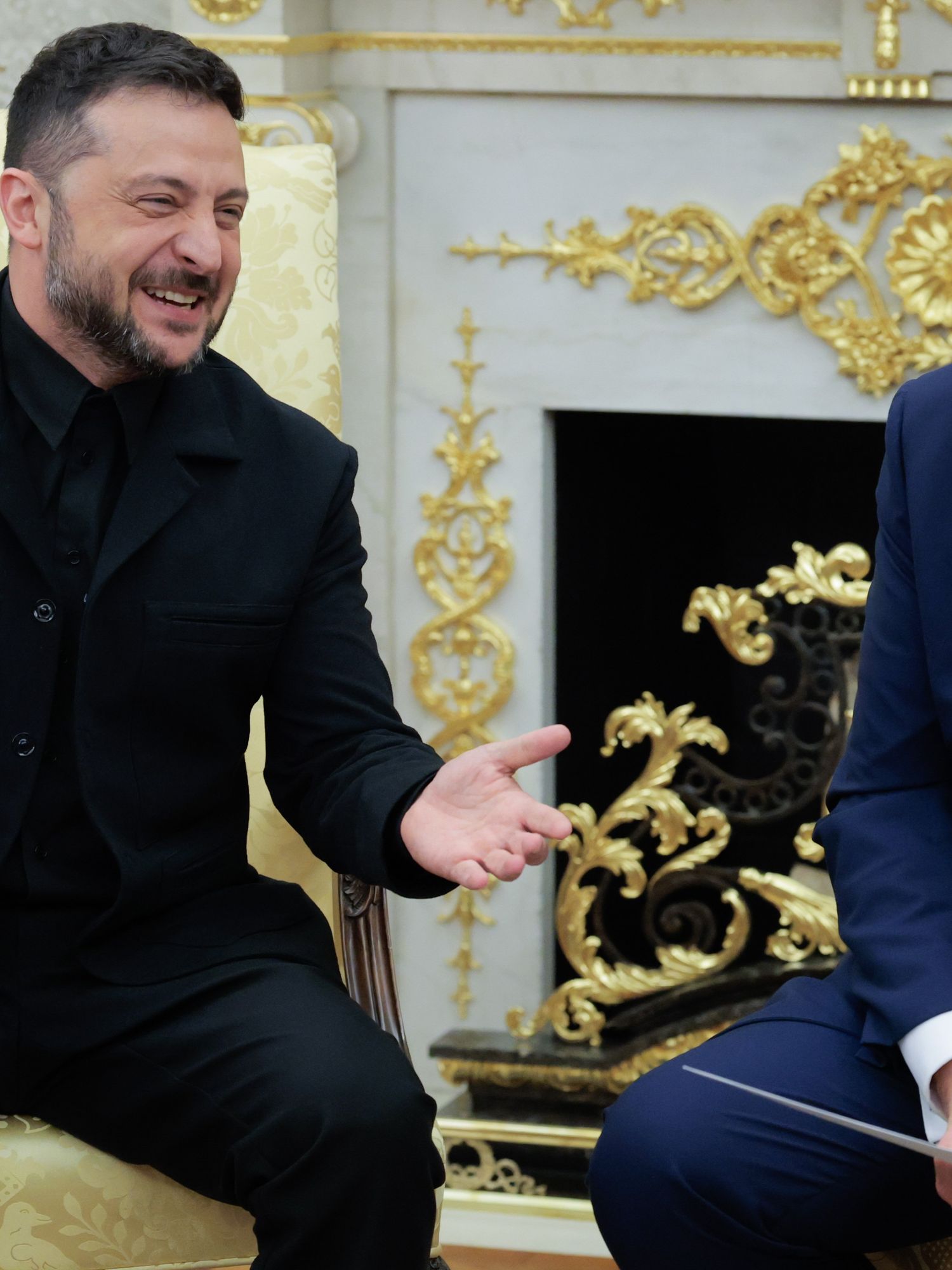 Watch Zelensky clap back at MTG's boyfriend after he tried to humiliate him on last White House visit