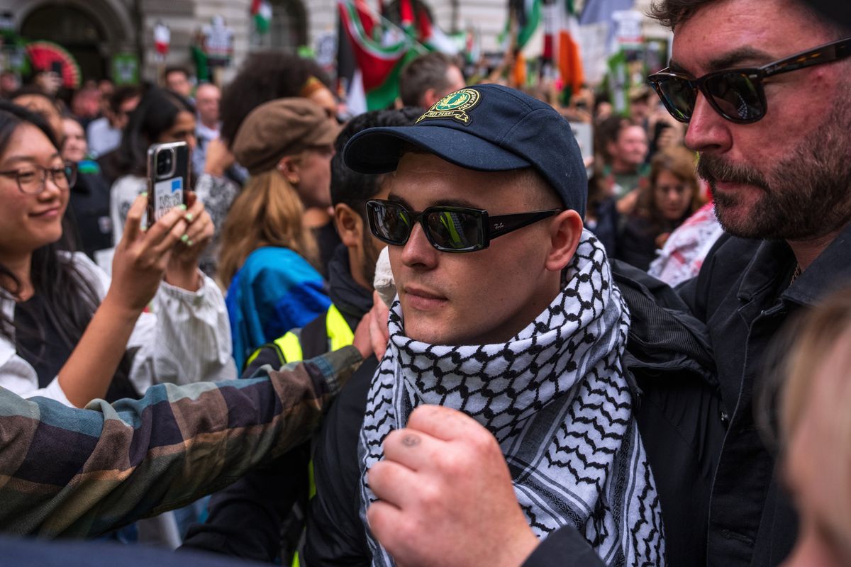 Why was Kneecap's Mo Chara in court today? Fans turn out in hundreds for pro-Palestine rapper