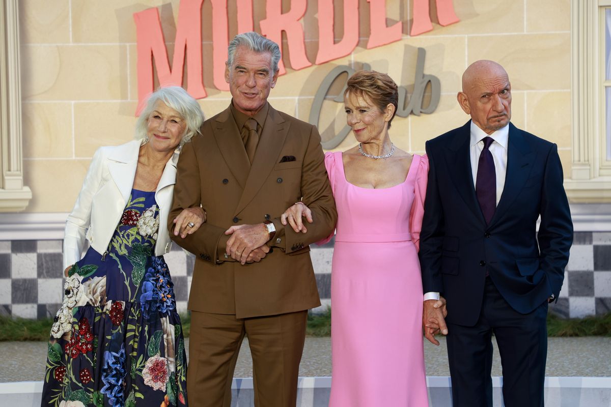 Helen Mirren tells The Thursday Murder Club castmate Ben Kingsley to 'f*** off'