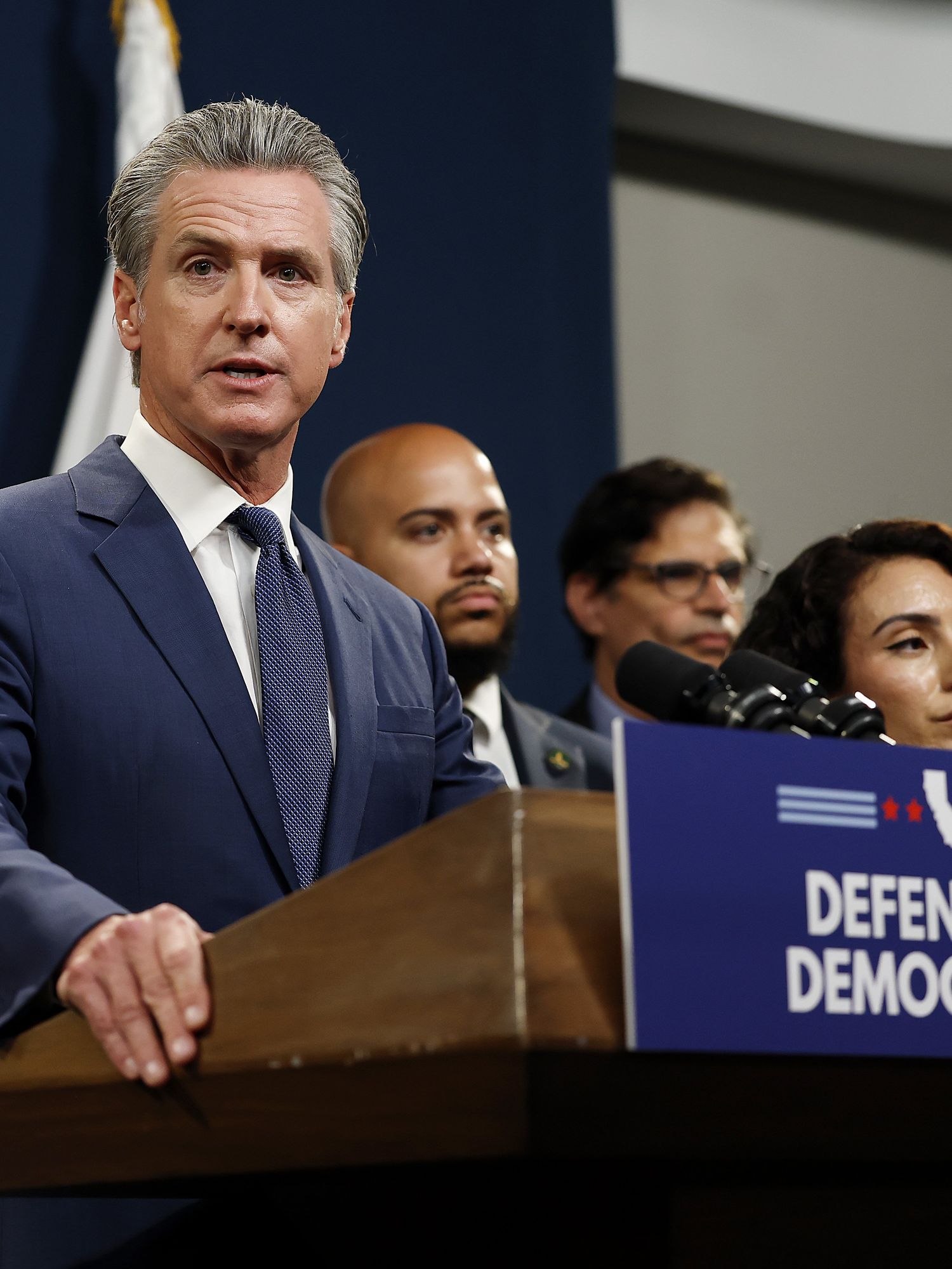 Gavin Newsom claims world leaders are laughing at Trump behind his back: 'It's an embarrassment'