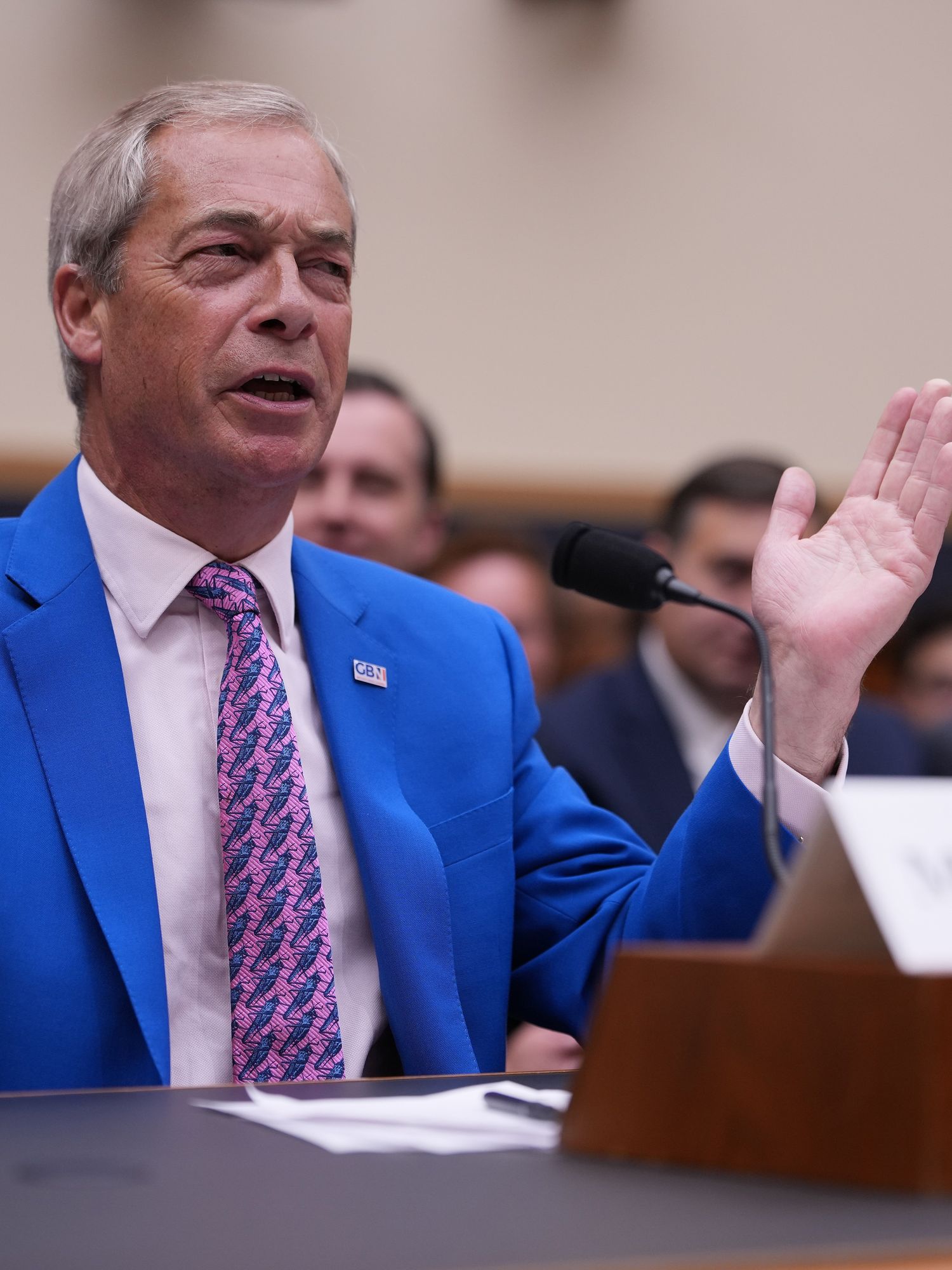 US Congressman destroys Nigel Farage in scathing takedown: 'Putin-loving, free speech imposter'