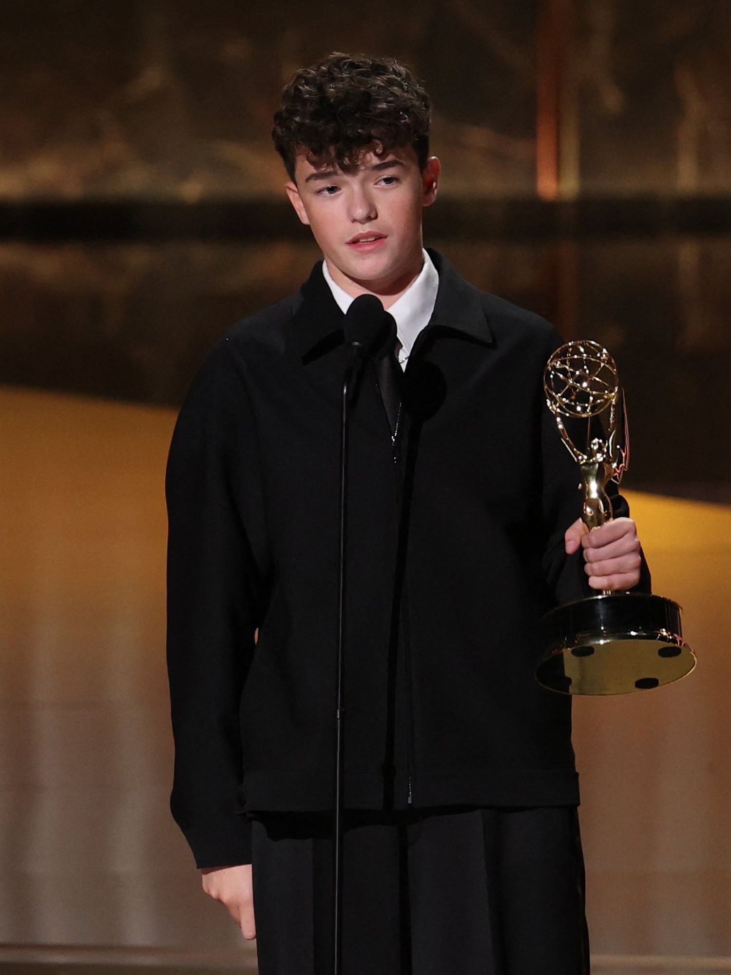 Watch: Owen Cooper delivers heartfelt speech as youngest-ever male Emmy winner