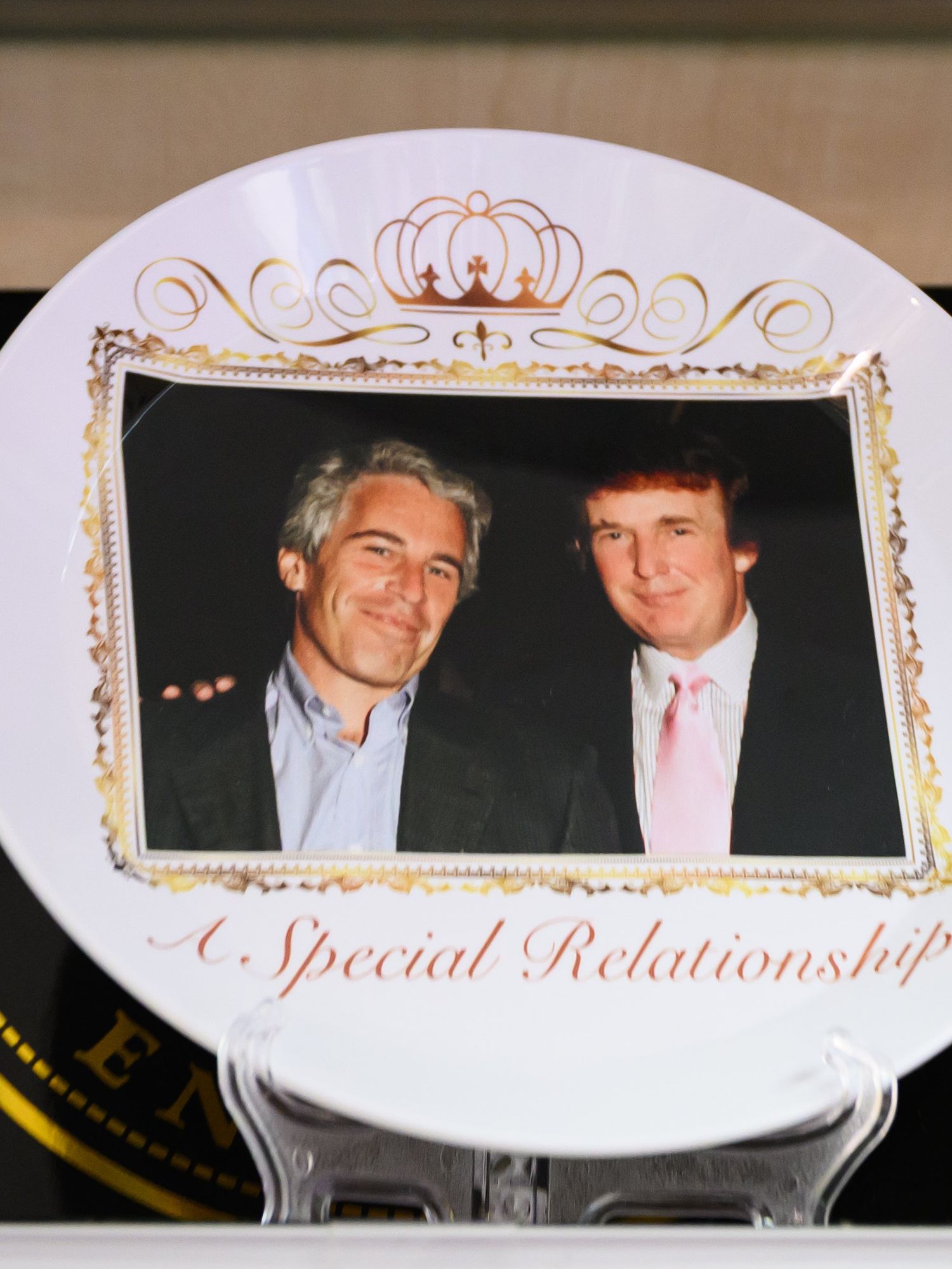 Brits protest against Trump state visit with Epstein merch all over Windsor Castle