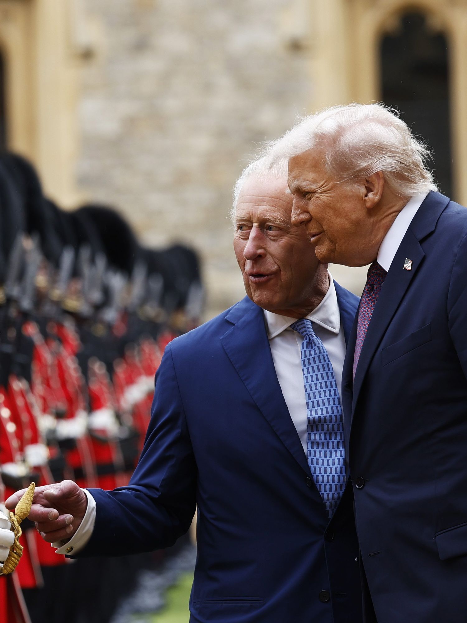 Trump may have ended chance to return to UK after making this joke in front of King