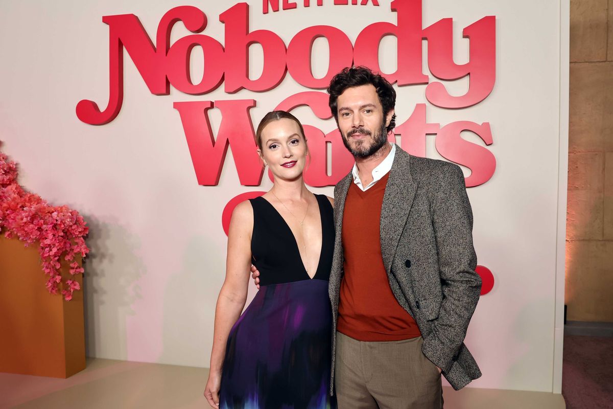 Adam Brody on acting opposite wife Leighton Meester in 'Nobody Wants This' season 2