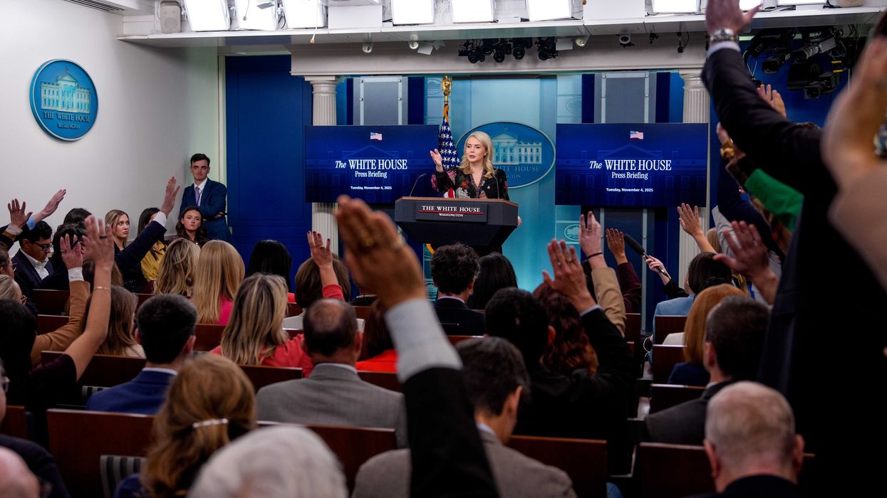 White House posts video mocking the left one year after election win