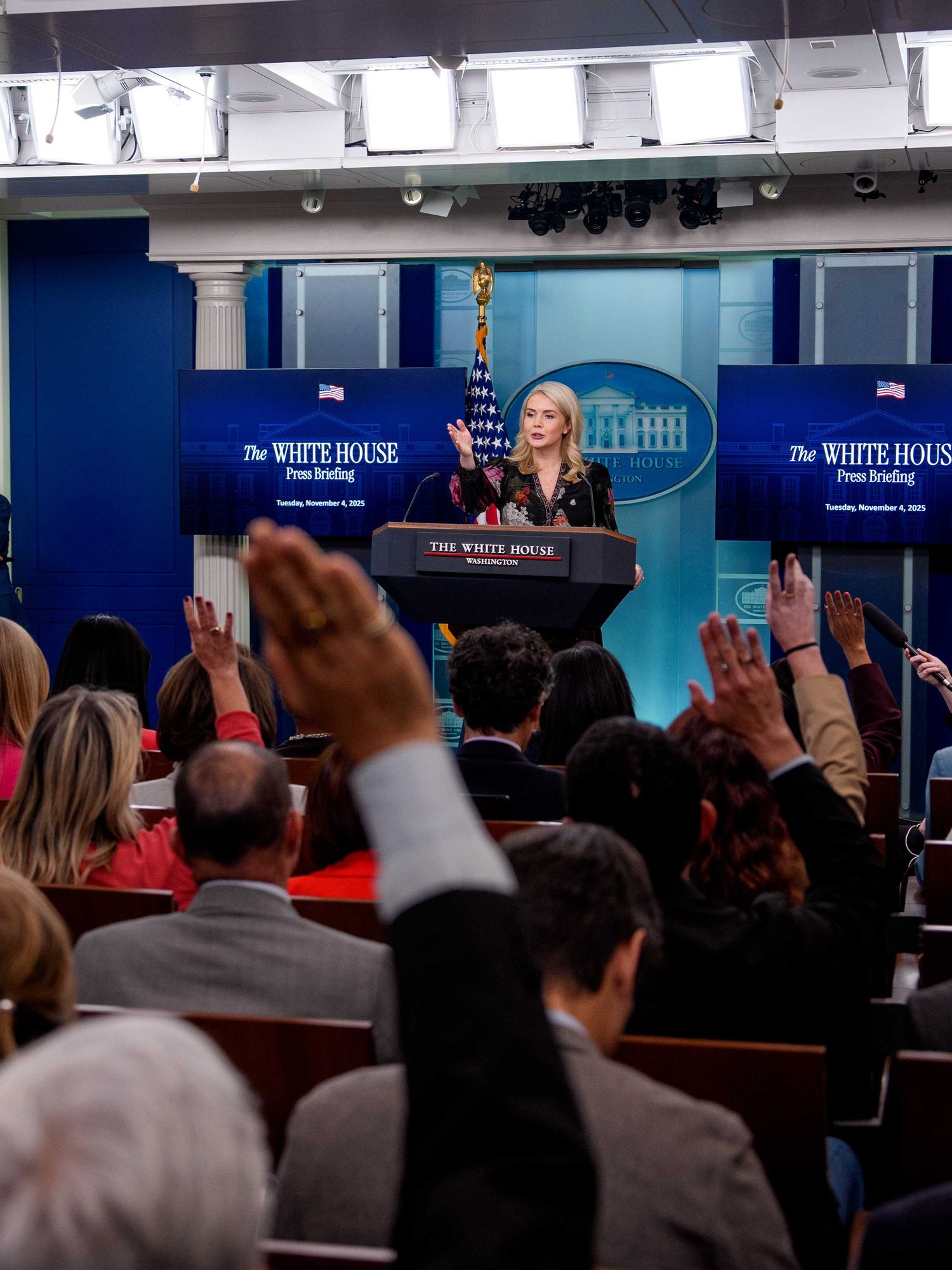 White House posts video mocking the left one year after election win