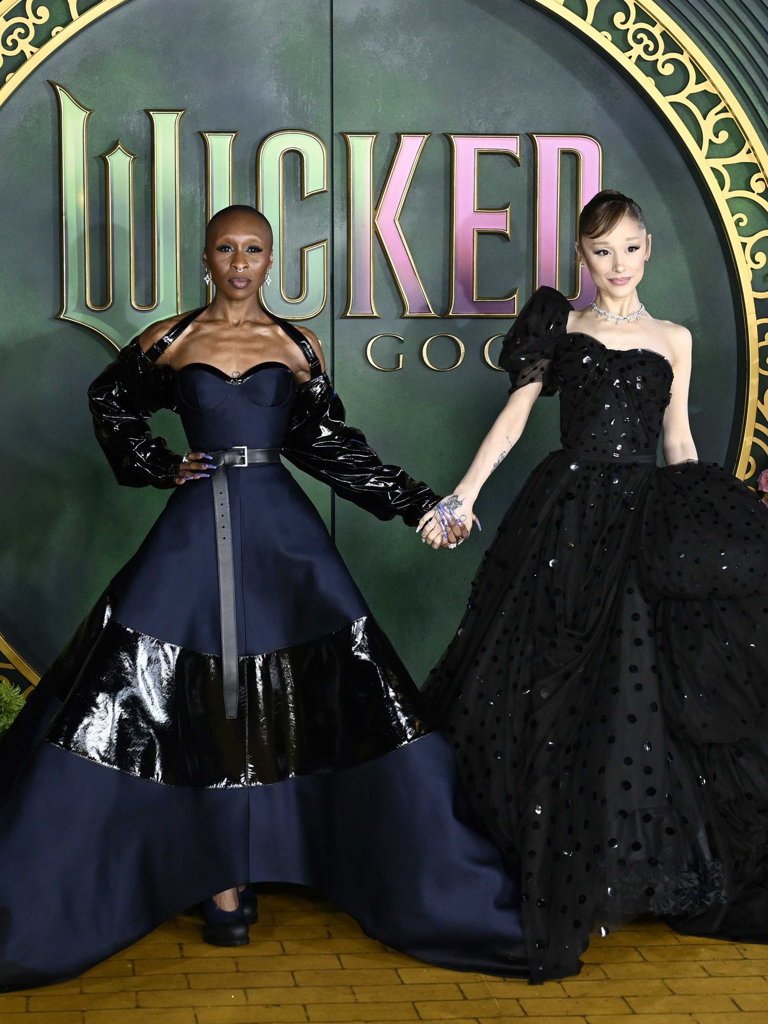 London is changed 'For Good' as Wicked cast walk the yellow brick road at premiere