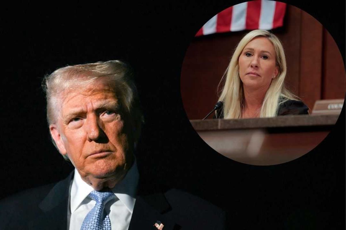 Trump hits new level of petty when quizzed on Marjorie 'Traitor' Greene receiving 'death threats'