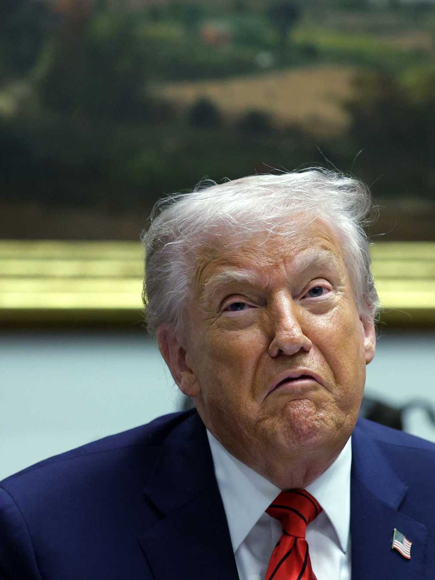 Trump claims shooting at Brown as 'A school problem'