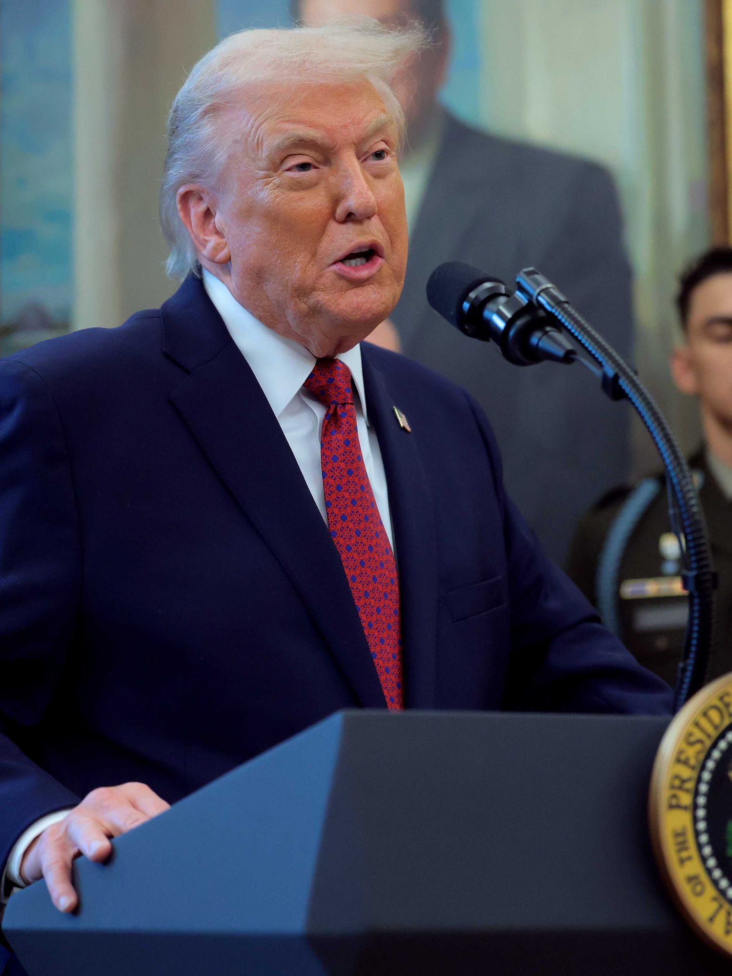 Trump announces he is suing the BBC