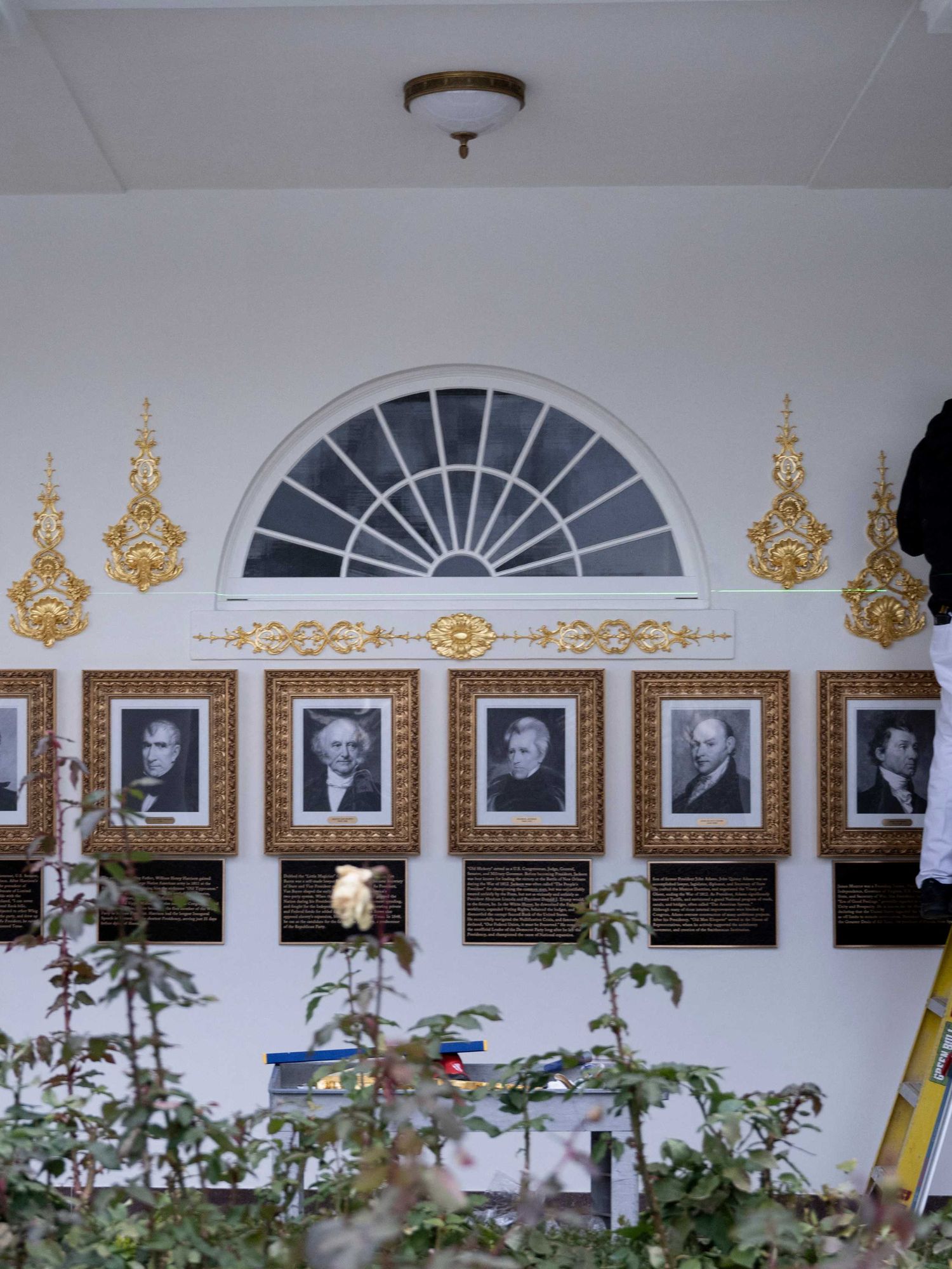 Trump's 'pathetic' White House addition compared to satire – but it's real