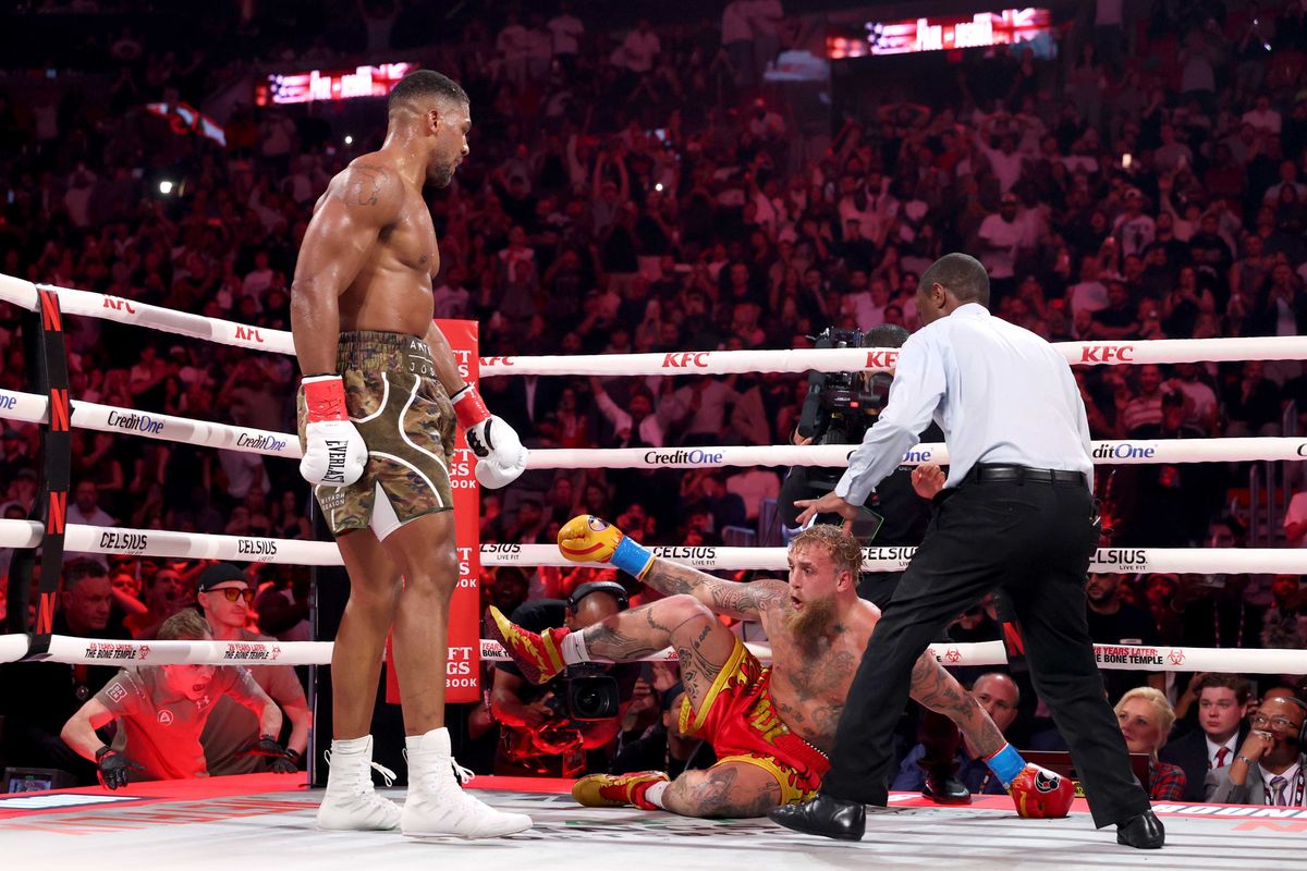 Jake Paul vs Anthony Joshua: All the biggest reactions as Joshua wins Netflix fight by knockout