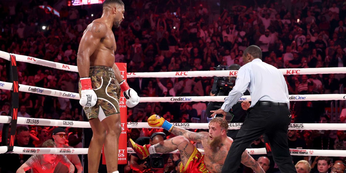 Jake Paul vs Anthony Joshua: Biggest reactions as Joshua wins fight by ...