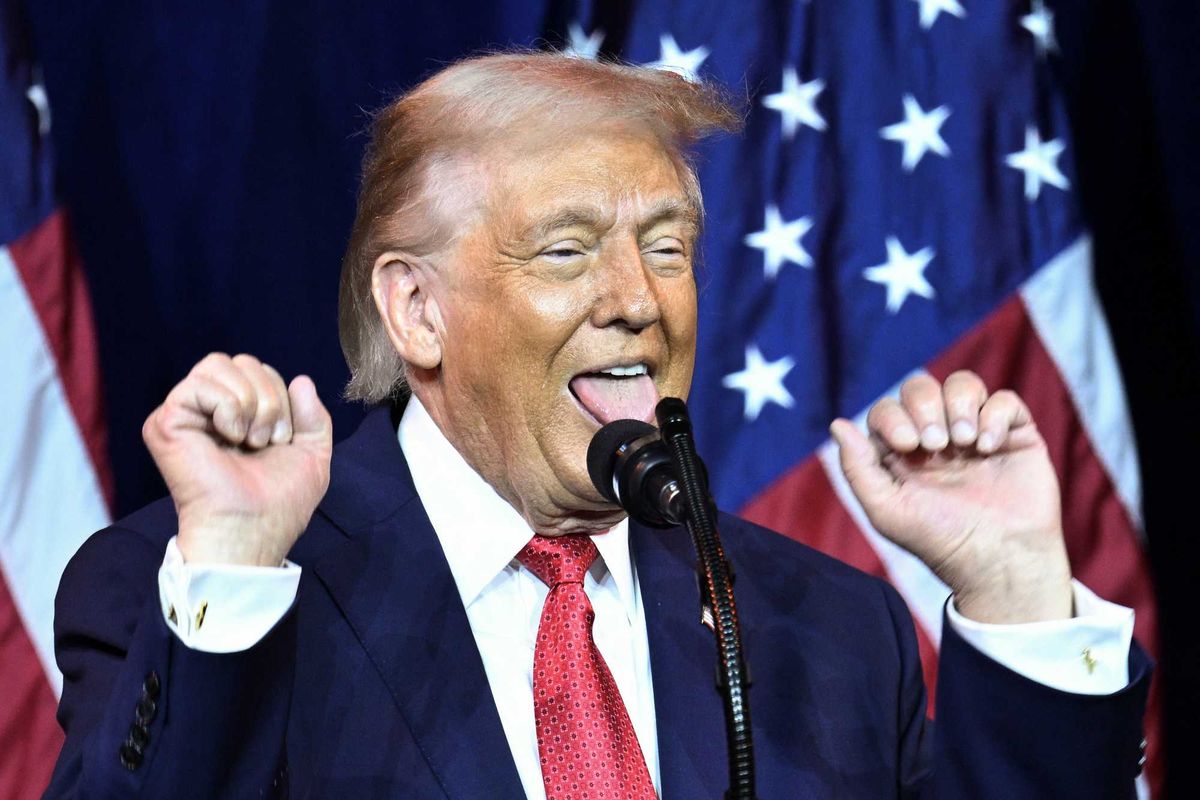 Trump's trans weightlifter impression slammed as 'embarrassing' moment in presidential history